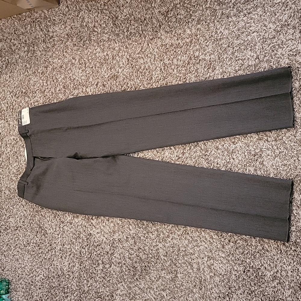 NWT - Joseph & Feiss Men's gray dress pants, unhemmed